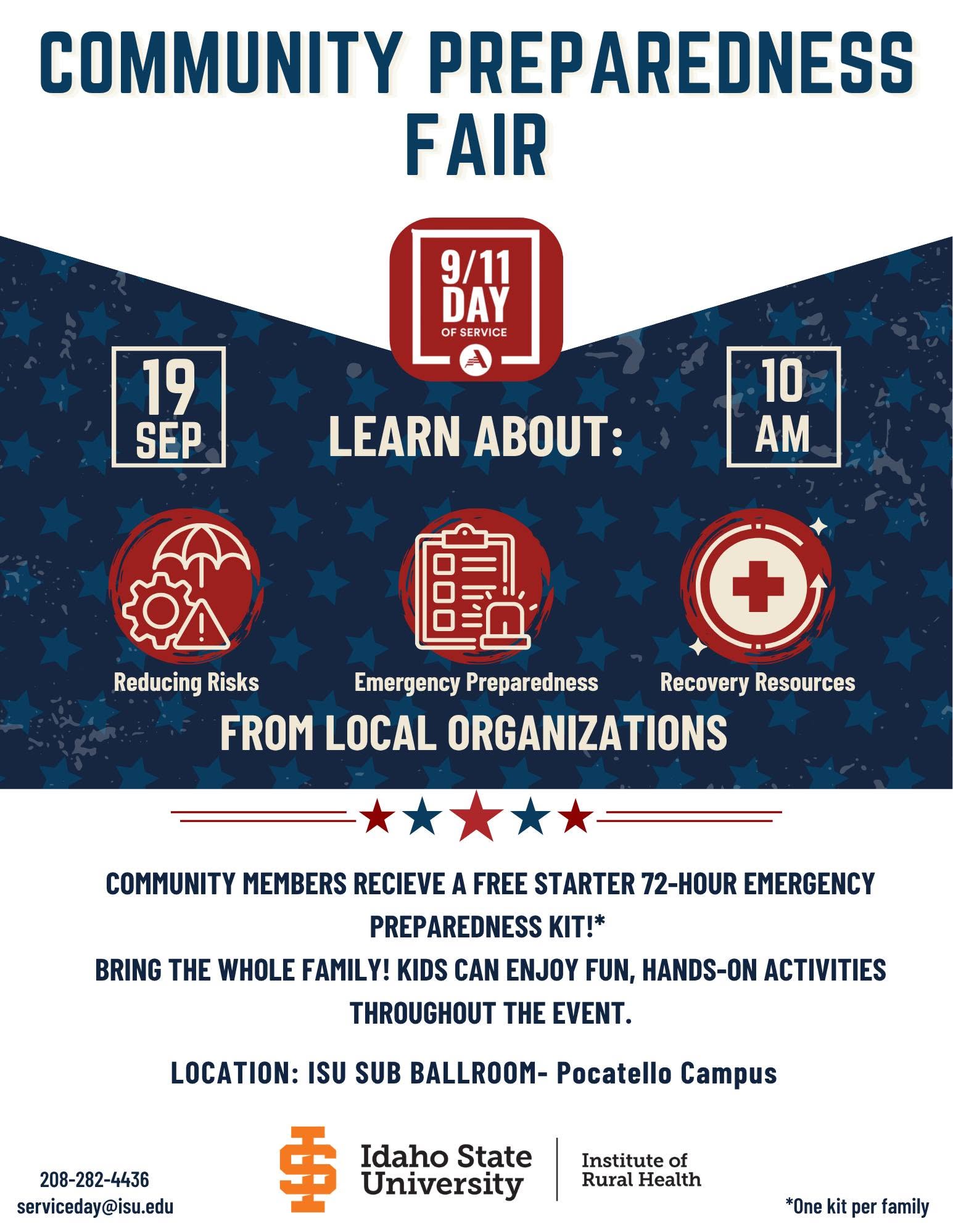 ISU's Community Preparedness Fair